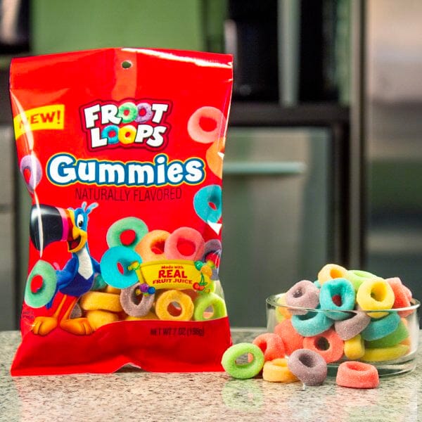 Kellogg's Froot Loop Gummies (198g) • Showcase