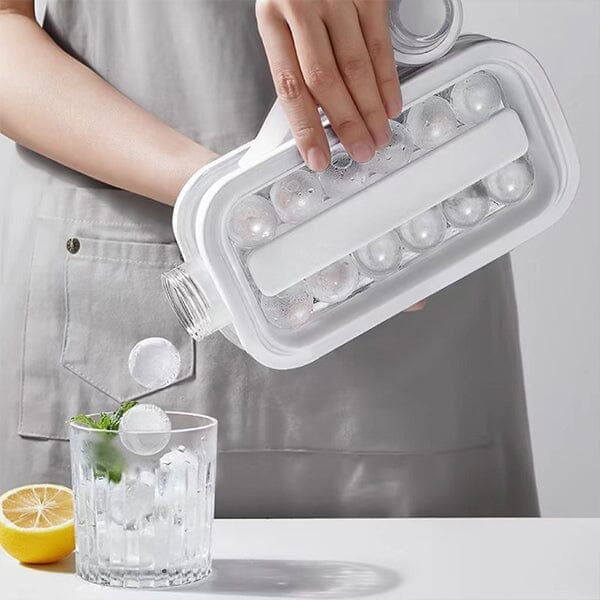 ProKitchen ICE-GLŌB Bottle: The Ice Ball Making Bottle | As Seen On Ti •  Showcase