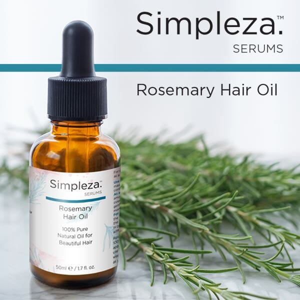 Simpleza™ Serums Rosemary Hair Oil (50mL) • Showcase