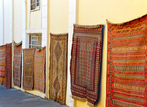 Handmade vintage wool rugs