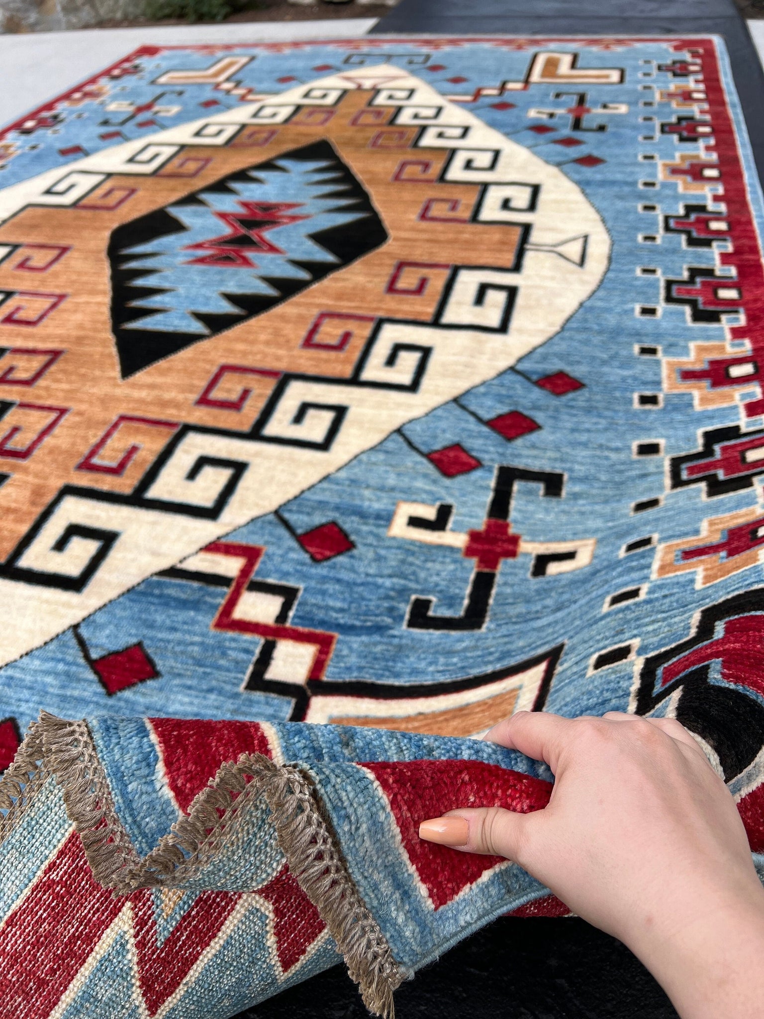 Free shipping 2.5'x4' Handmade needlepoint woolen rugs,100% handmade New  Zealand wool carpets - AliExpress