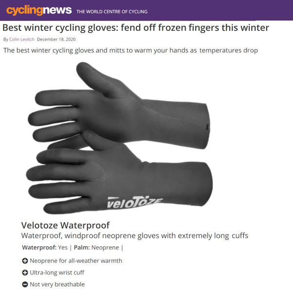 velotoze waterproof gloves