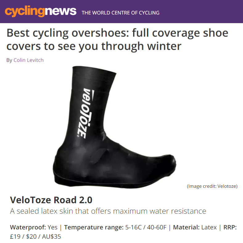 best cycling overshoes 2020