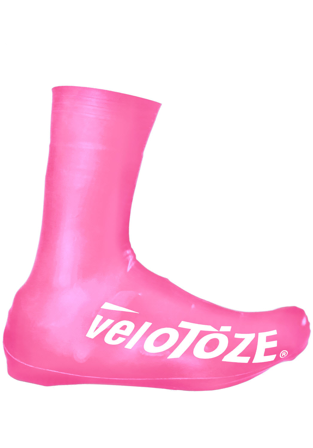 pink cycling shoe covers