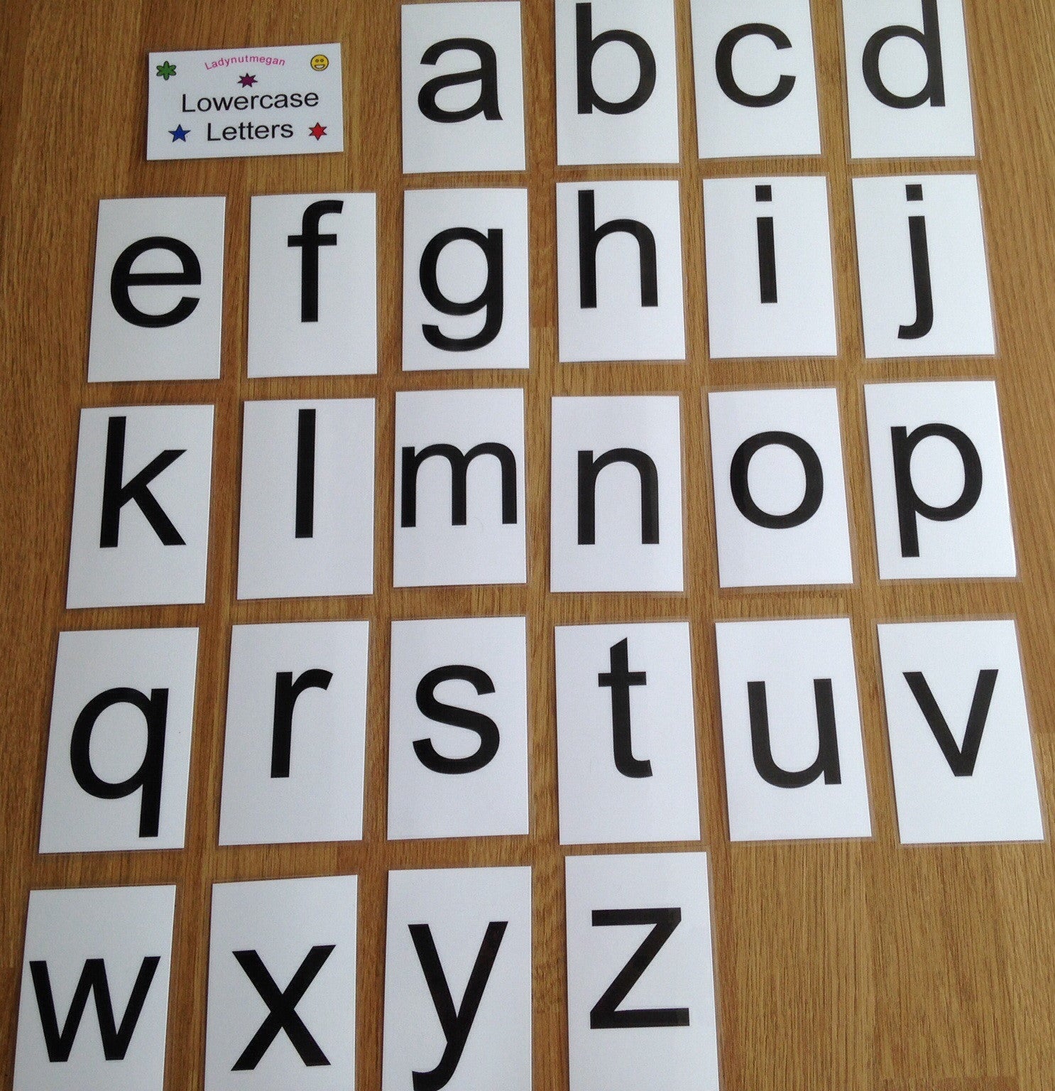 alphabet flash cards lilya s low vision aids