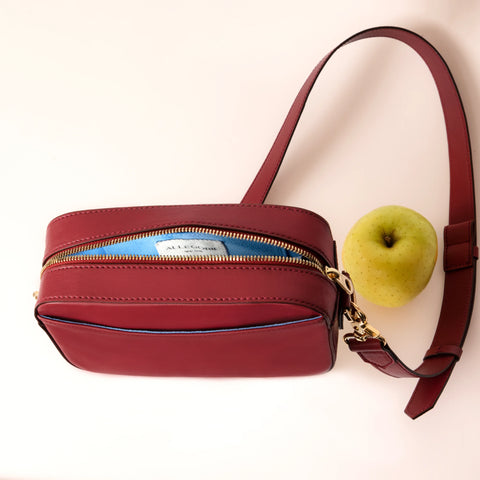 Crossbody bag made from Apple peel