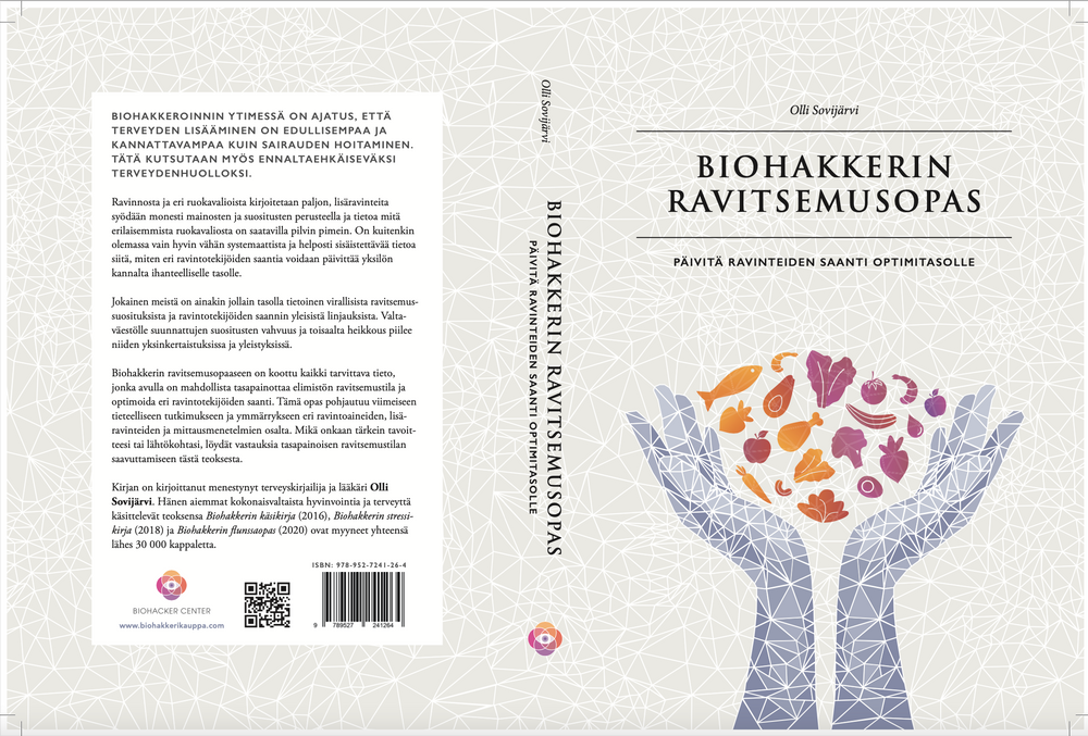 Biohakkerin ravitsemusopas (painettu kirja) – 