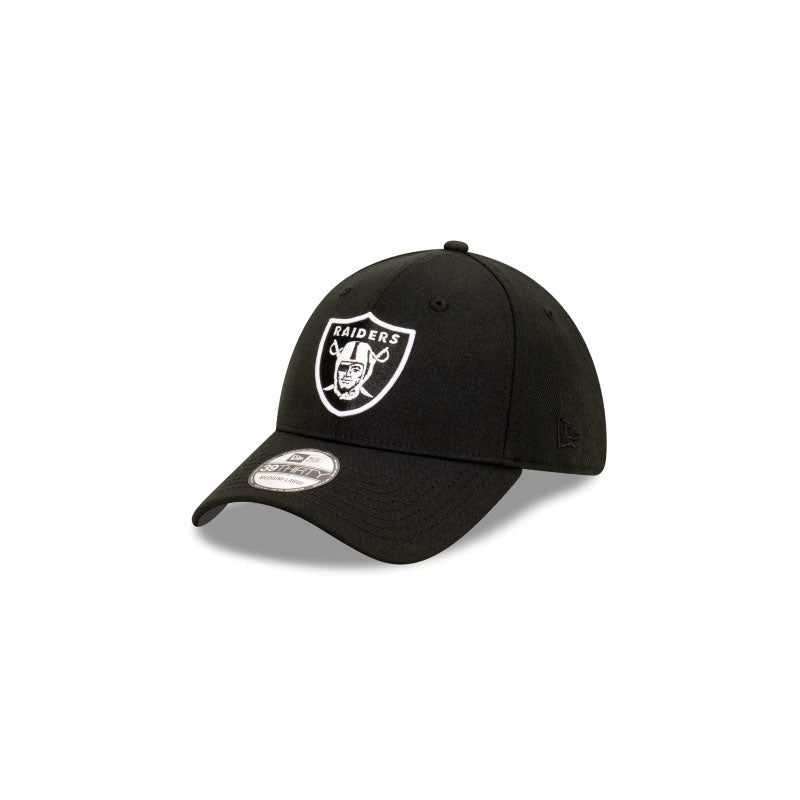 Men's Las Vegas Raiders New Era Gray/Black 2022 Sideline 39THIRTY Flex Hat M/L