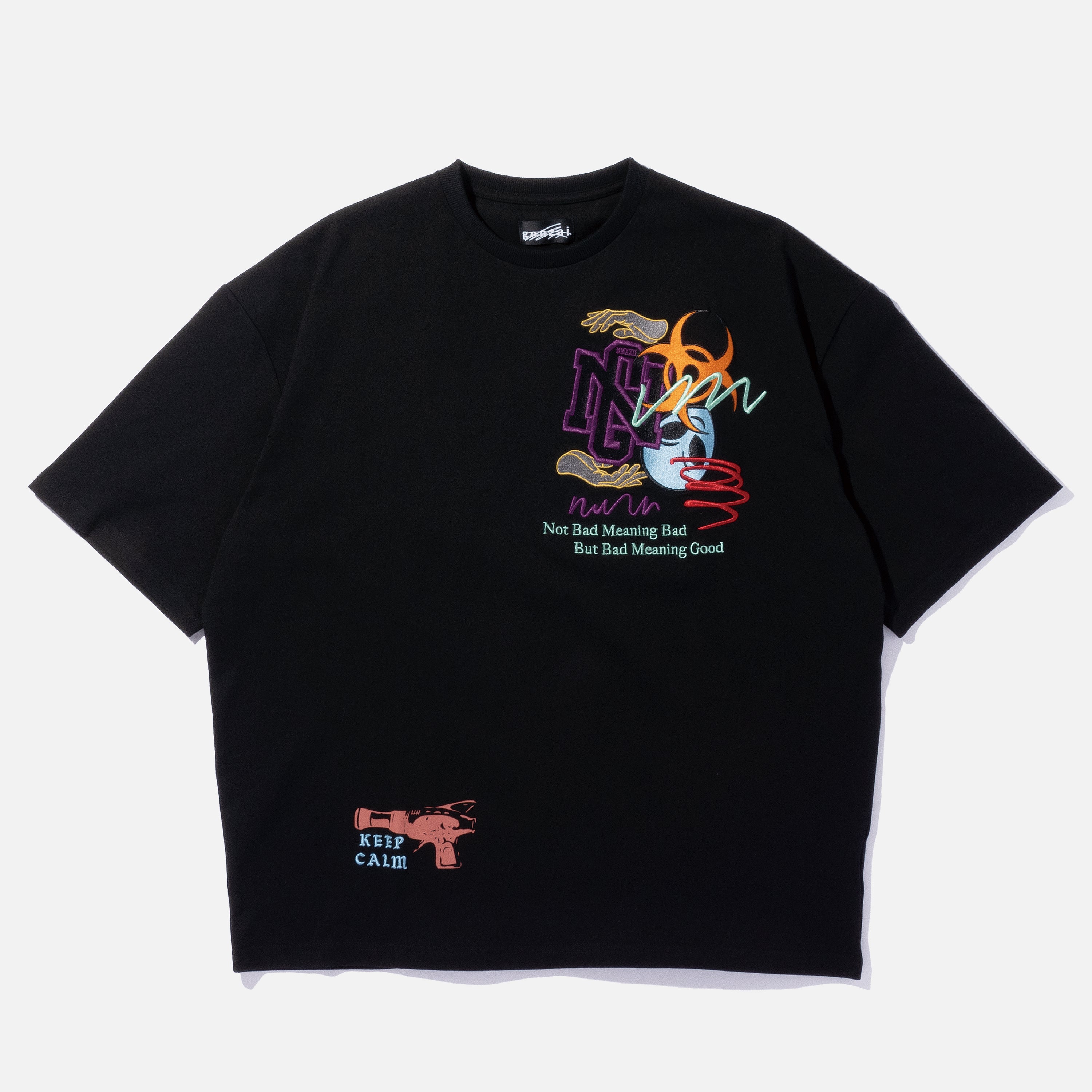 ネイビーシー p.a.m デザイン Tシャツ グラフィック supreme stussy