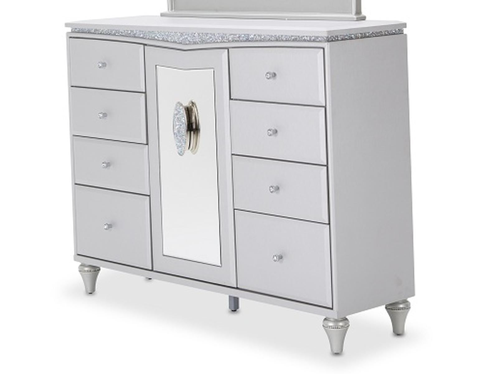 Dove - Upholstered Dresser from Melrose Plaza