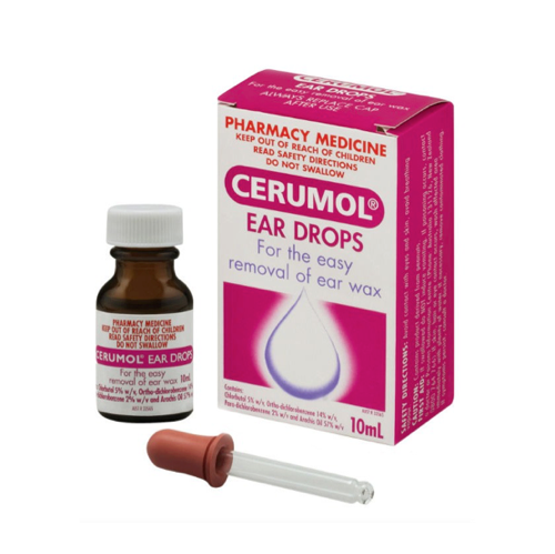 CERUMOL Ear Drops, 10ml – Vautier Pharmacy