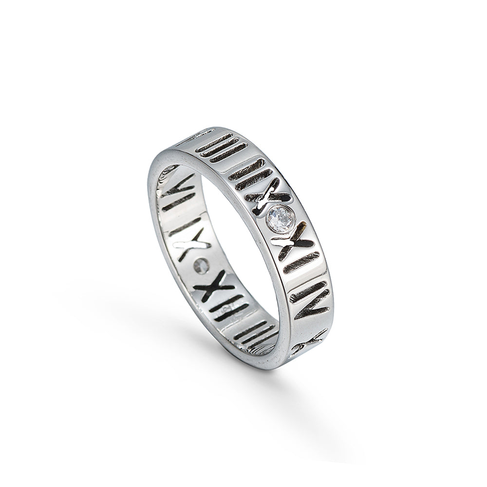 cartier ring roman numeral