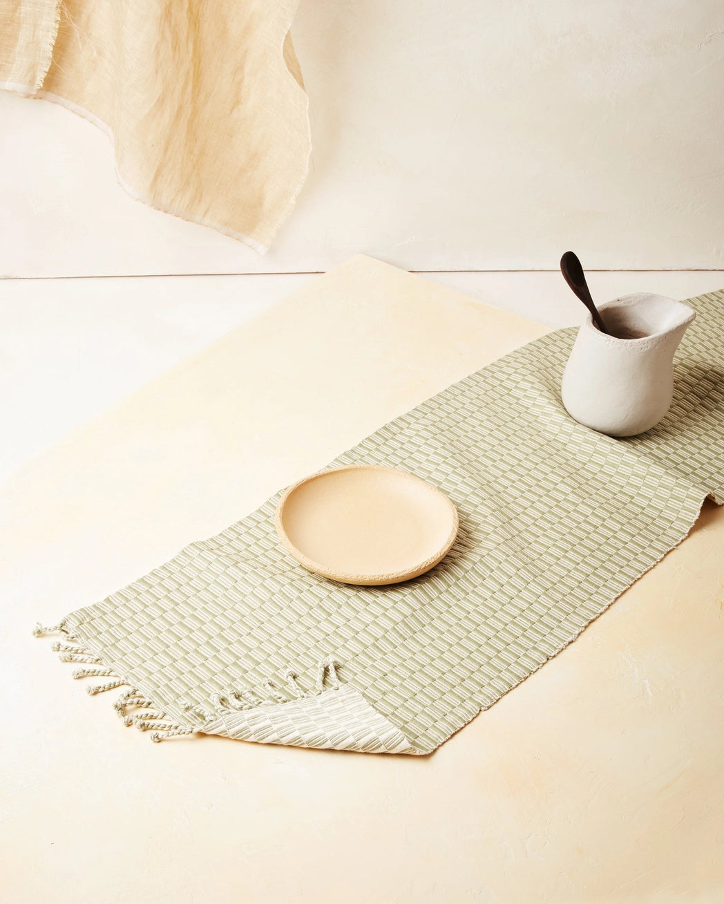Panalito Table Runner - Sage