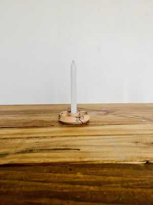 Floral Candle Holder - By Land & Sea
