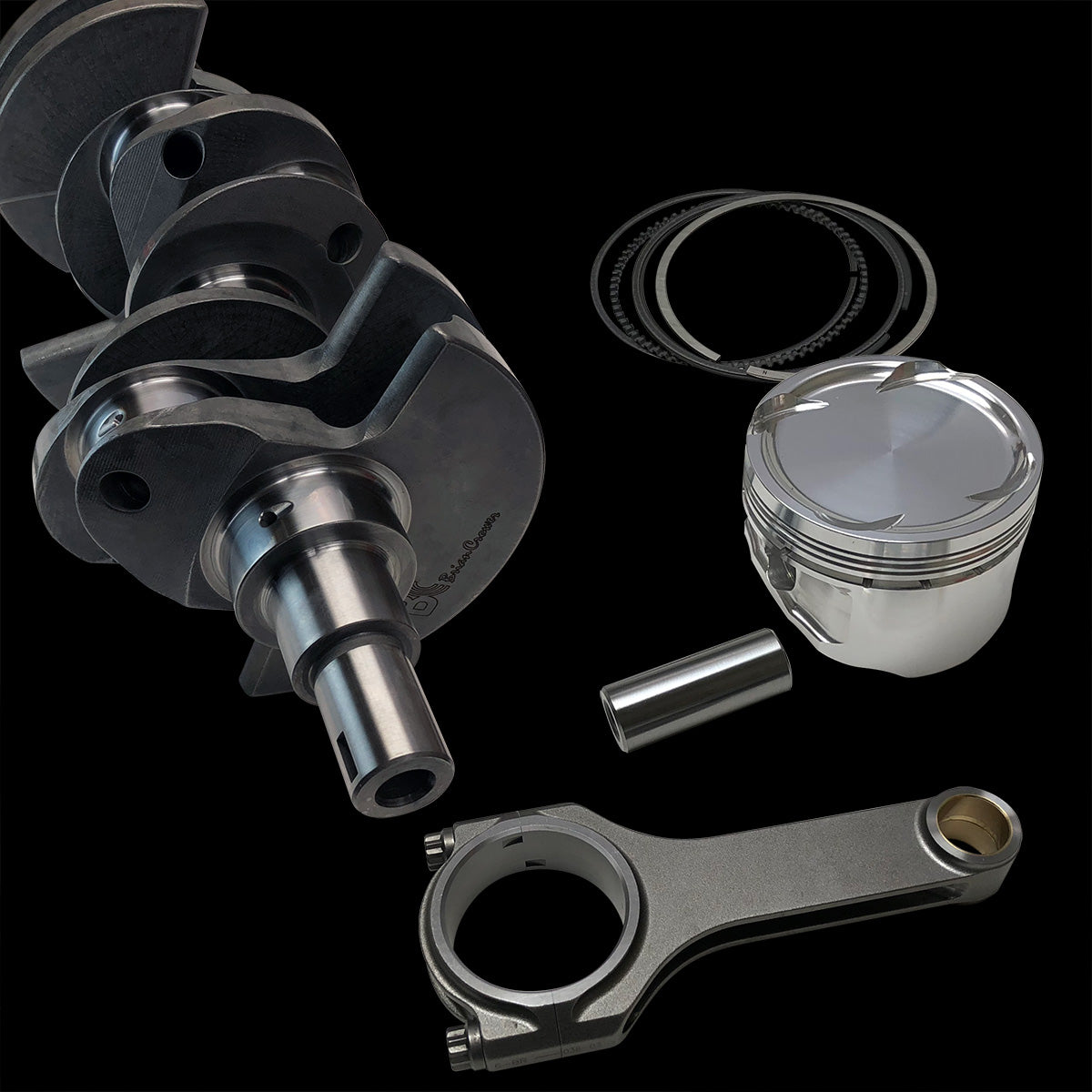 <b>BC0227</b> - Nissan VQ35HR Stroker Kit - 86.4mm Stroke/ProH625+ Rods - Balanced