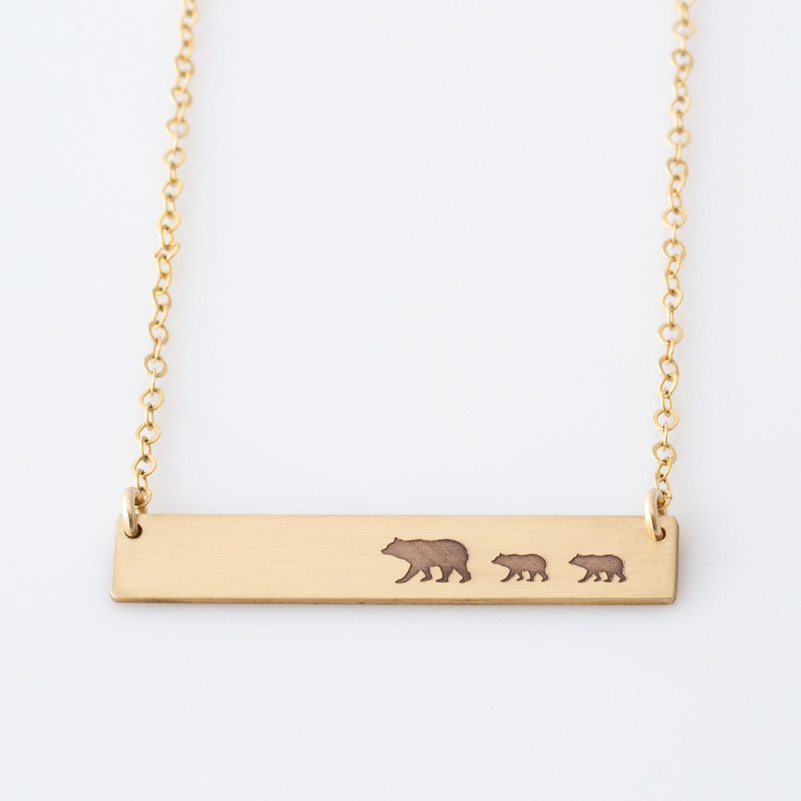 Mama Bear Bar Necklace Moma Bear Momma Bear Mama Bear Gift for Mom