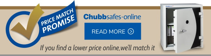 We offer a price match promise on every Chubbsafe we sell