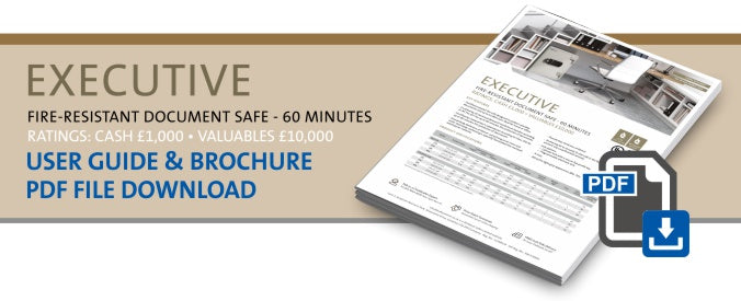 Download the PDF file for a Chubbsafes Executive safe