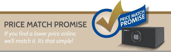 Price Match Promise at Chubbsafes Online