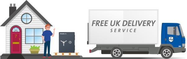 Free UK Kerbside Delivery with every Chubbsafe we sell