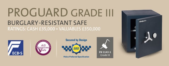 Proguard safe grade 3 rated