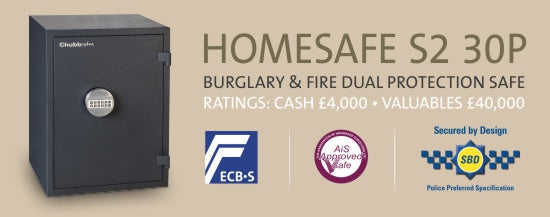 Chubbsafes homesafe s2 30P