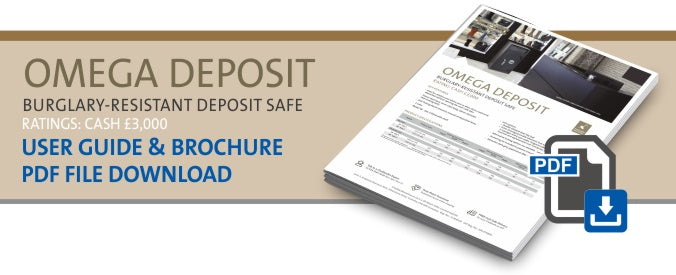 Download the PDF file for a Omega Deposit safe by Chubbsafes online