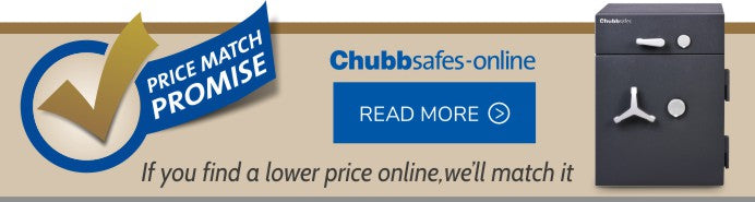 We offer a price match promise on every Chubbsafe we sell online