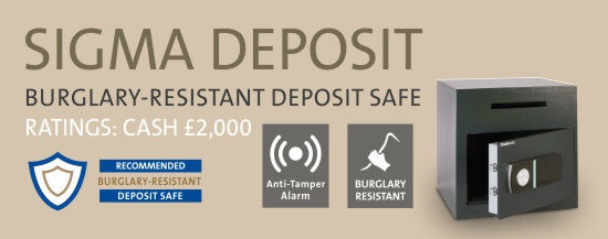 sigma burglary resistant deposit safe