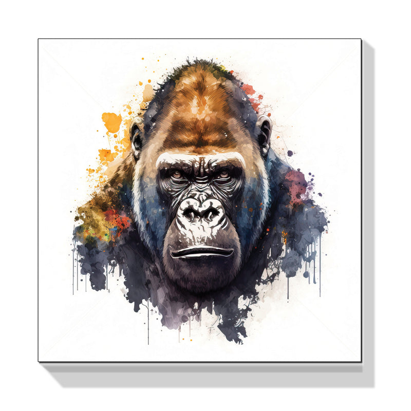 Gorilla Wall Art Painting