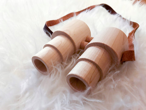 Wooden Binoculars