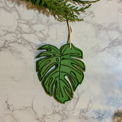 Monstera Leaf Ornament