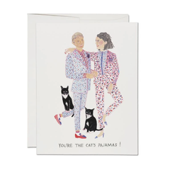 Cat's Pajamas Card at KindredPost.com