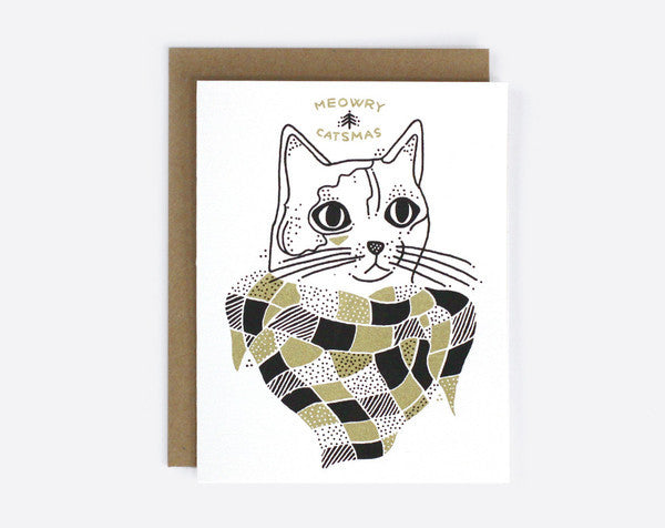 Meowry Catsmas Card