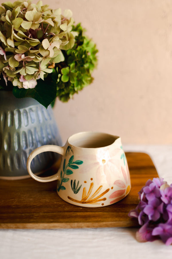 Floral jug