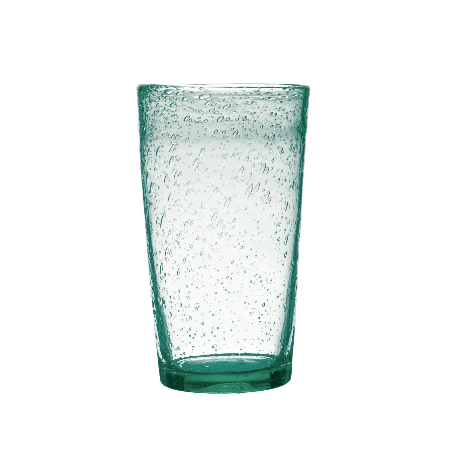 Tinted Bubble Drinking Glass - White Birch Design Company