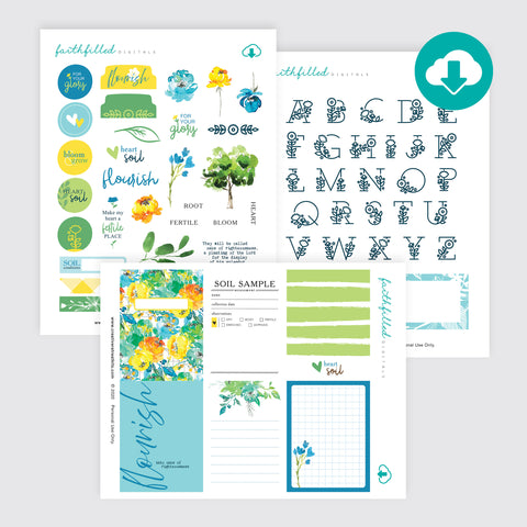 Flourish Devotional (Digital) – Creative Retreat Kits