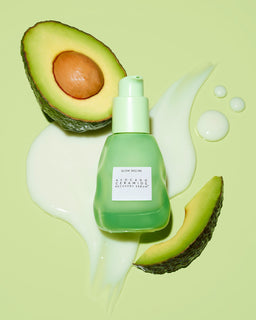 avocado ceramide recovery serum with avocado and texture
