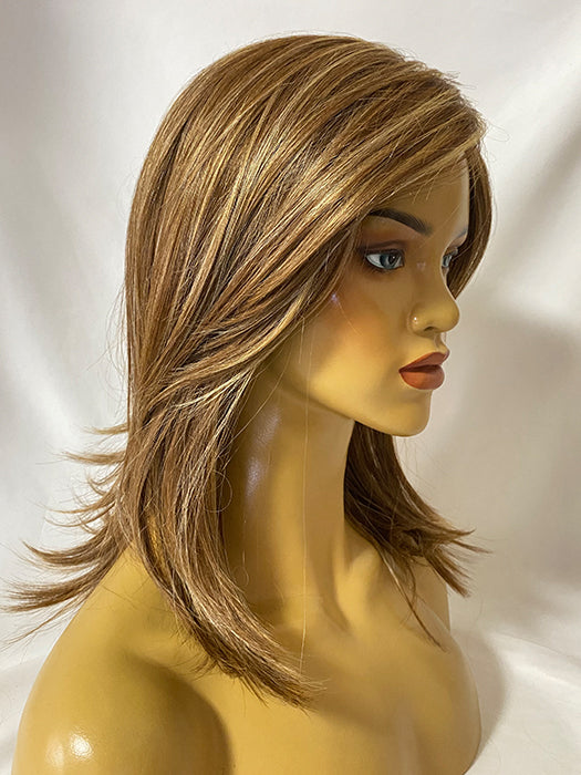 blonde with brown highlights