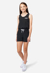 Girl J Sport Cinch Waist Romper