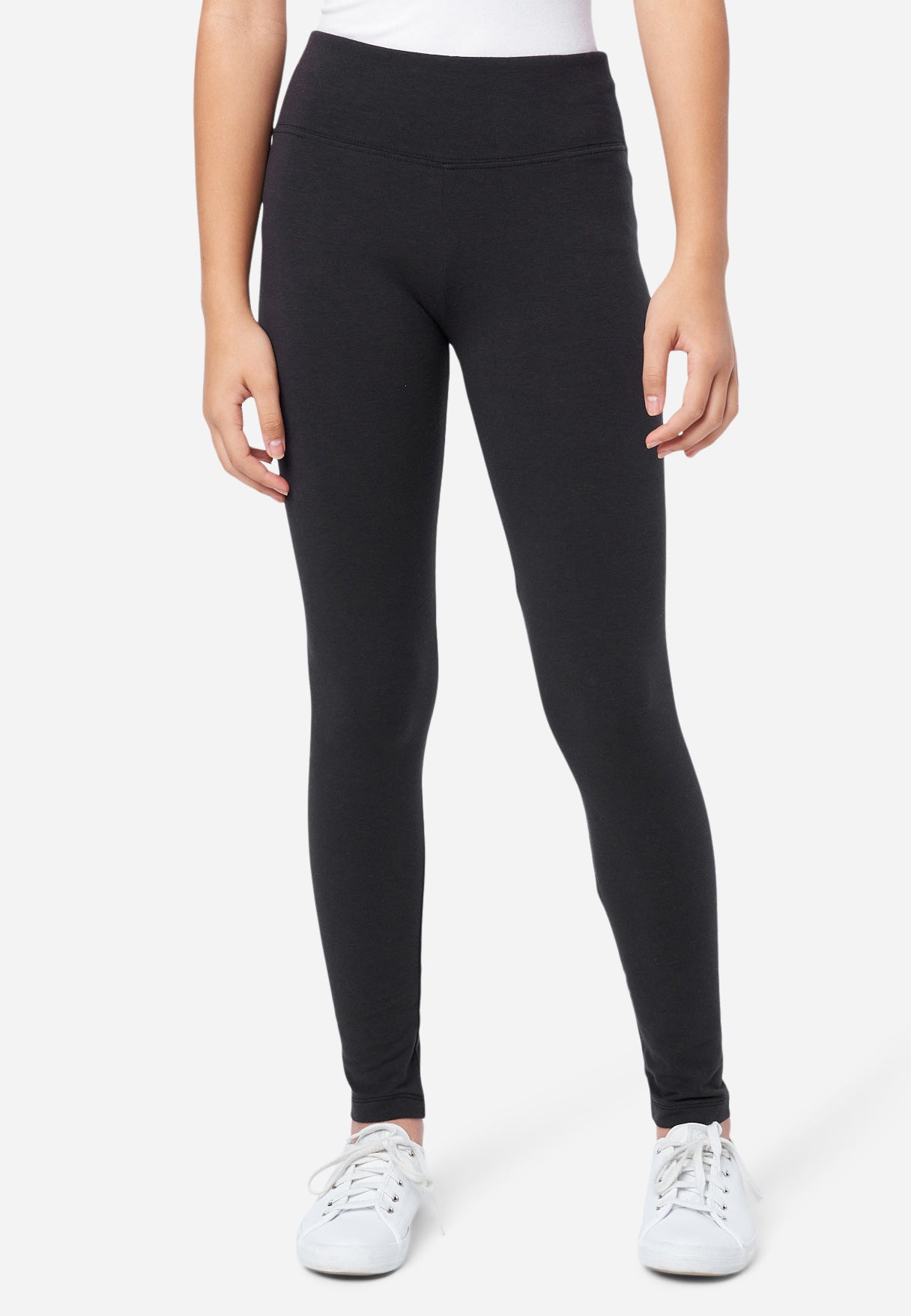 Justice Black Leggings Size 18 - 28% off