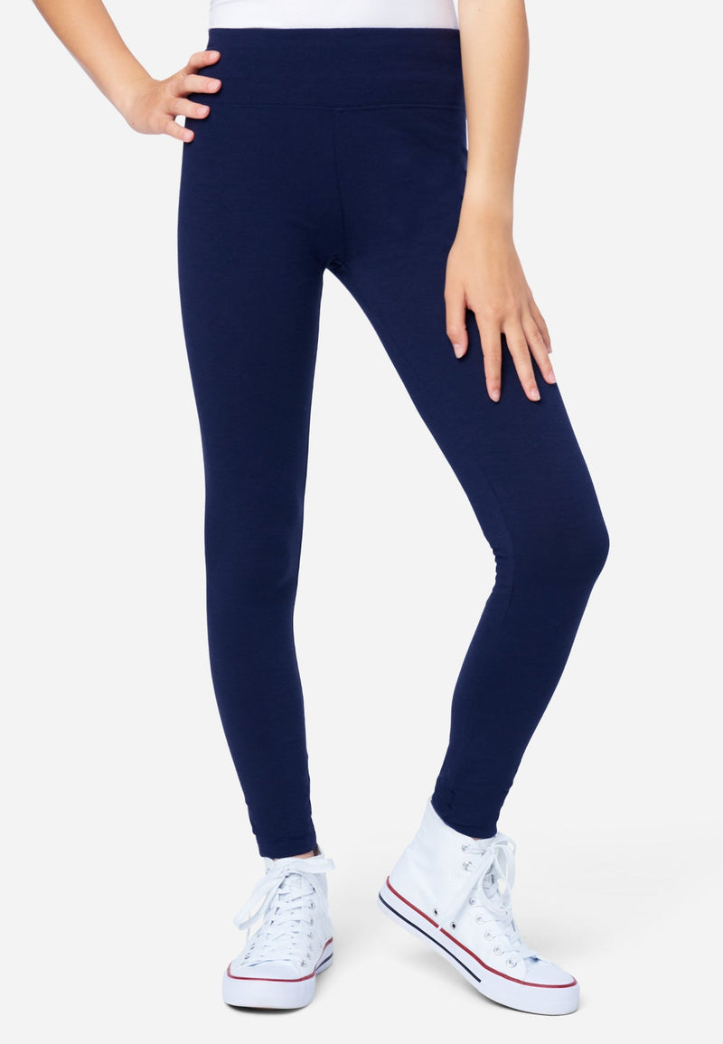 Leveret Girls Legging Royal Blue 6 Year