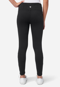 Black Lattice Detail Leggings – Inner Beauty