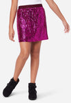 Girl Sequin A-line Skirt