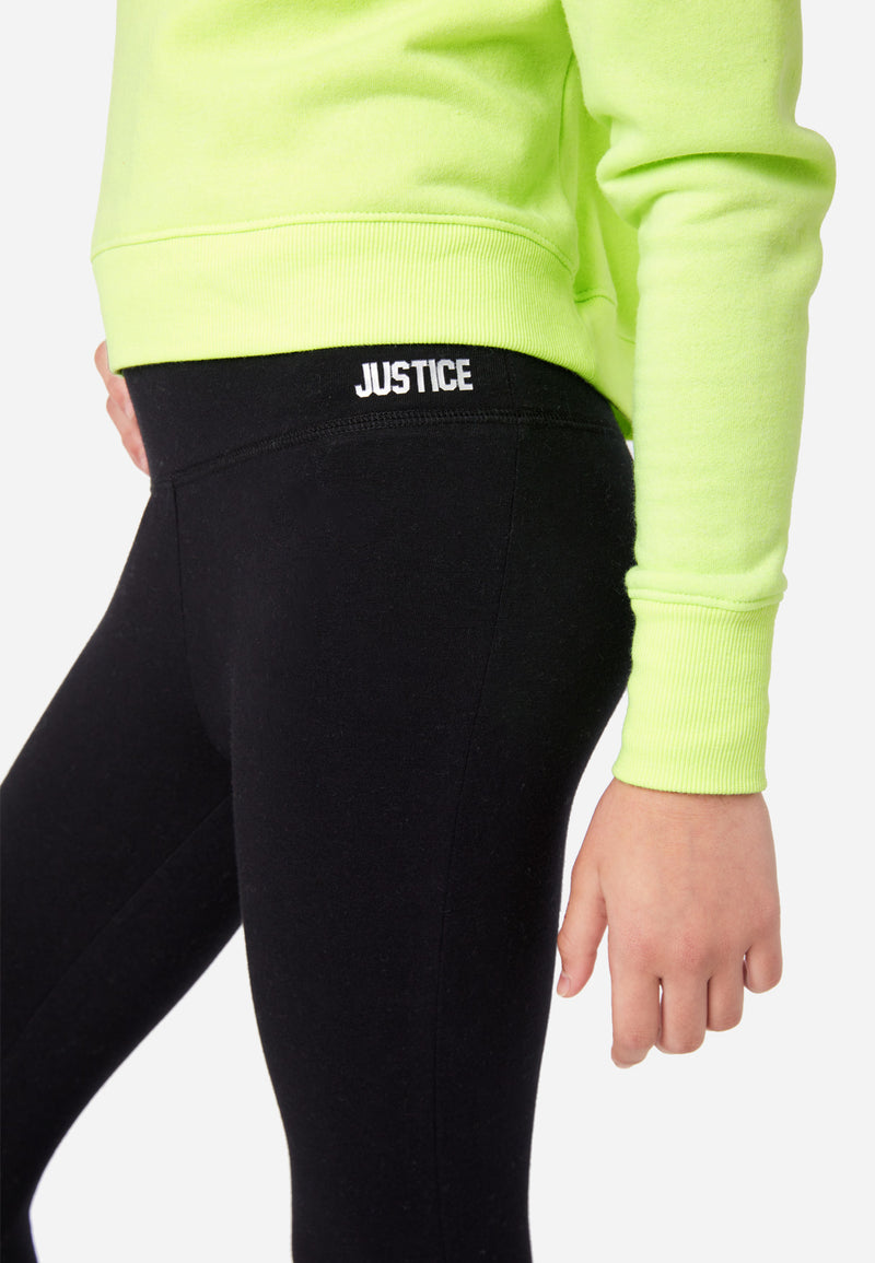 Crisscross Cutout Full-Length Girls Leggings | Shop Justice