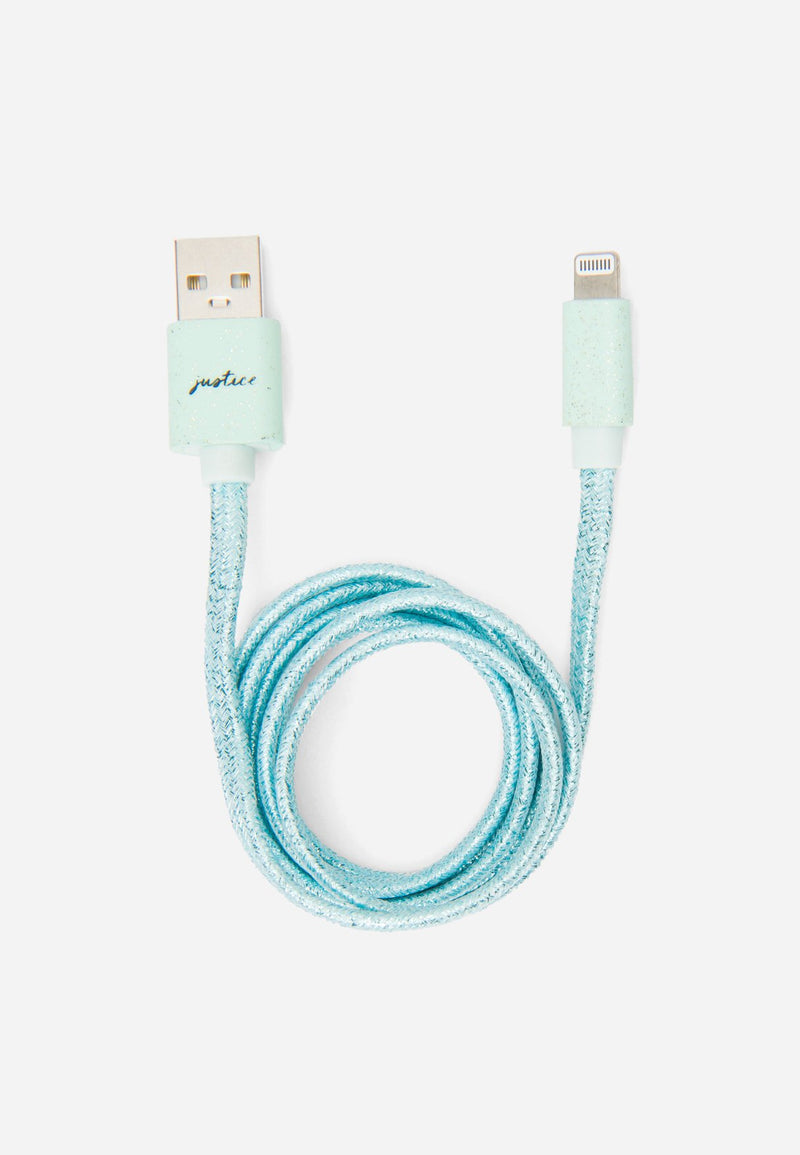 3 Foot Girls Lightning Charging Cable | Shop Justice