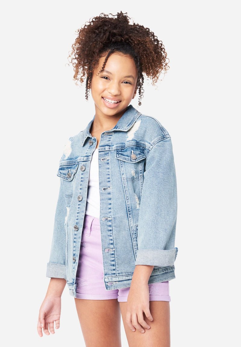Denim Jacket Girl Royalty-Free Images, Stock Photos & Pictures |  Shutterstock