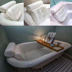 Bath Pillow And Bath Caddy Bundle By LuxeBath™ + Free Gift – LuxeBath.co