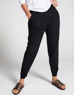 womens tapered track pants