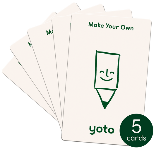 Make your own yoto cards (10 pack) – Edutrayplay ltd